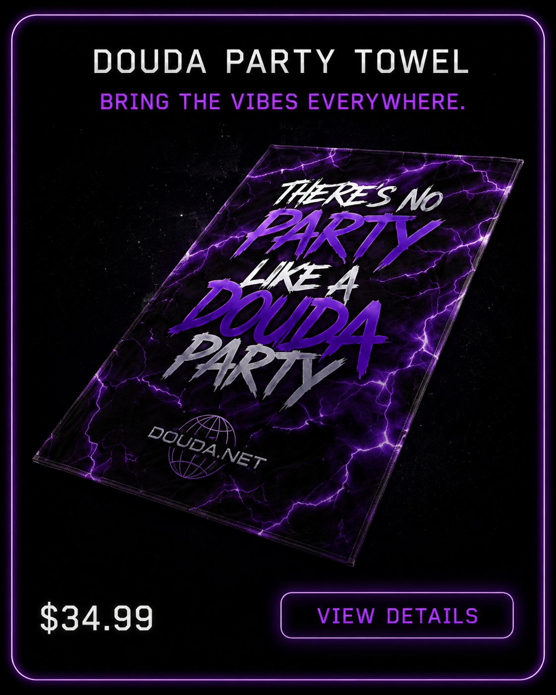 Douda Party Towel